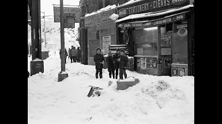 HISTORIC Snow Storms  to Remember   1977 & 1978