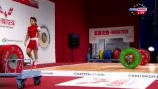 Чемпионат Мира по тяжелой атлетике 2013. Мужчины -56 кг толчок