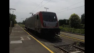 Treni a Tassignano di inizio luglio 2022 - Tra merci e LIS