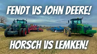John Deere vs Fendt || Lemken vs Horsch || Tillage Showdown