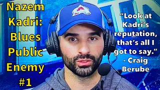 Nazem Kadri Runs Jordan Binnington & Knocks Him Out of Playoffs