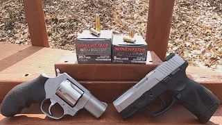 Short Barrel Ballistic Gel Test -9mm VS .357 Mag Winchester Silvertip