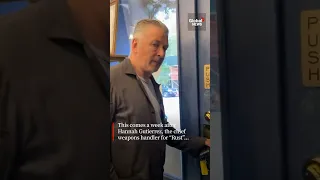 Actor Alec Baldwin slaps phone out of woman's hand who confronted him over Rust shooting, Israel