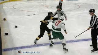 Marcus Foligno vs Trent Frederic Jan 6, 2022