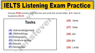 Expertise in creative writing listening practice test 2024 with answers | IELTS Listening Test 2024