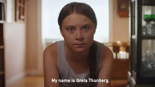 A #NATURENOW MESSAGE FROM GRETA THUNBERG PARODY