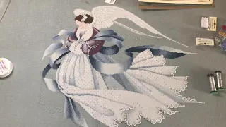 Ангел зимы от lavender and lace, фееричный финиш))