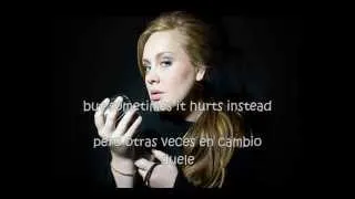 Adele Someone like you subtitulos español ingles