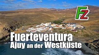 Fuerteventura Impressionen: Ajuy an der Westküste (4k Drohne)