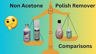 Polish Remover Comparisons