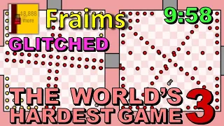 Fraims beats TWHG3 in 9:58 using glitches! (my reaction)