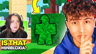 I Snuck Into a Streamers HIDE AND SEEK...(Roblox BedWars)