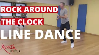 Rock around the clock (Line Dance): COMPLETE Line Dance Tutorial