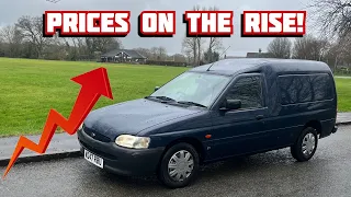 I HAD TO PURCHASE THIS FORD ESCORT VAN FROM EBAY!