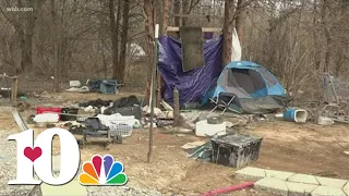 More homeless camps spotted in Knoxville