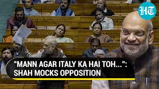 Amit Shah's Savage Response Amid New Criminal Bills In Lok Sabha | 'If Your Heart Is In Italy...'