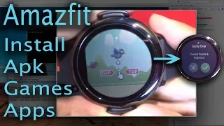 Amazfit pace - How to install apk/apps/games on amazfit watch using adb