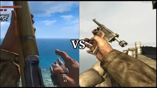 Call of duty: World at war VS Battlefield 1943 Reload Animations