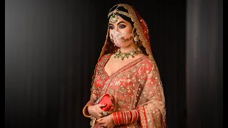 North Indian Bridal Makeover || Jitu Barman ||