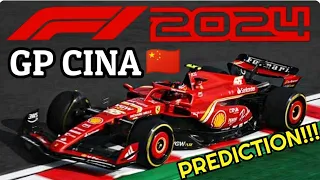 F1 2024 GP CINA 🇨🇳 PREDICTION: FERRARI PROVA IL COLPACCIO??? 💥