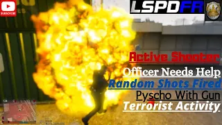 (LSPDFR) Shots Fired Emergency Calls |LAPD Ford Police Interceptor Utility|