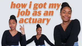 How I Got My Job as an ACTUARY before Graduating from University | Networking Tips