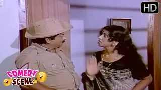 Kannada Comedy scenes - Inspector questions all the ladies comedy | Thirugu Baana Kannada Movie