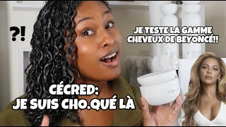 CÉCRED DE BEYONCÉ: JE TESTE SUR MES CHEVEUX 🤧 !!!