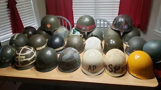 My Awesome Military Helmet Liner Collection