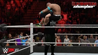 WWE 2K15 Elimination Chamber 2015 - John Cena vs Kevin Owens - US Champion vs NXT Champion!
