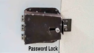 Chốt Cửa Tự Chế Độc Đáo ! Hướng Dẫn làm chốt cửa tự khóa bằng mật khẩu