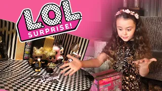 L.O.L. Surprise BB Boutique Unboxing | Valentina's LOL dolls play fashion show | Fuzzy Secrets