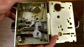 Sargent Mortise Locksets - Inside the lock body