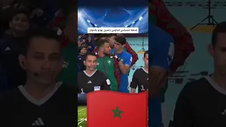 لحظة إحساس ياسين بونو بالدوار 🥺🇲🇦