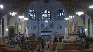 St Joseph's Mass  3/17/24 at St. Joseph's Church Fort Edward, NY Live Stream