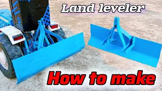 How to make Land leveler with toy tractor | #landleveler #tractor #toytractor #farm #farmindlife