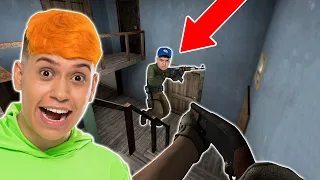 FIZEMOS UM ESCONDE-ESCONDE NA CASA DA GRANNY NO CS GO!!