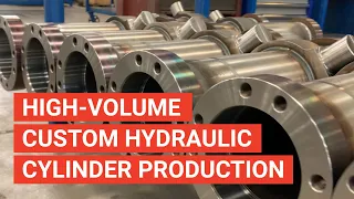 High-volume Custom Hydraulic Cylinder Production