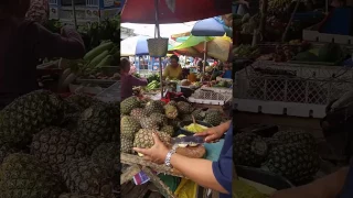Pineapple Samurai in Bankerohan Public Market