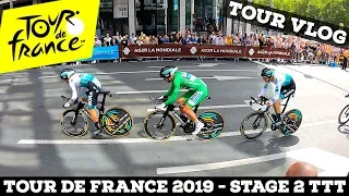 Tour de France 2019 - Stage 2 Team Time Trial // Bruxelles TTT // TdF VLOG