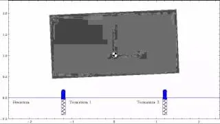 Модель отделения космического аппарата от носителя / Simulation of spacecraft separation