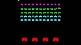 SPACE INVADERS PART 2 ARCADE MAME VIDEO GAME TAITO 1979 invadpt2