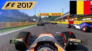 F1 2017 - 100% Race at Spa-Francorchamps, Belgium in Vandoorne's McLaren Honda