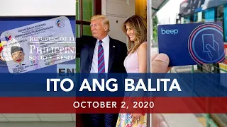 UNTV: Ito Ang Balita | October 2, 2020