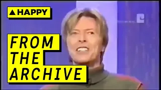 From The Archive: David Bowie imitates Mick Jagger