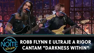 Robb Flynn e Ultraje a Rigor cantam "Darkness Within" - Machine Head | The Noite (23/10/23)