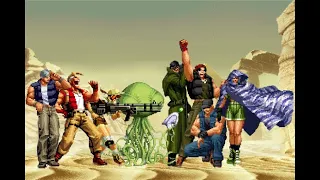 [KOF Mugen] Metal Slug Team VS Ikari Warriors Team