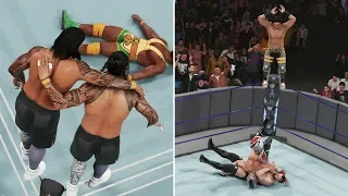 WWE 2K19 Top 10 High Flying Tag Team Combos