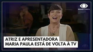 Maria Paula estreia programa "A-mei", no Canal Empreender | Jornal da Noite