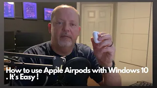 How to use Apple Airpods with a Windows 10 PC - Bluetooth adapter required.